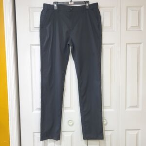 Jack Archer Jetsetter Tech Men Dress Pants Size 35x36 Space Black Chino Trousers